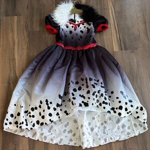 Disney Villains Cruella DeVil Costume Dress